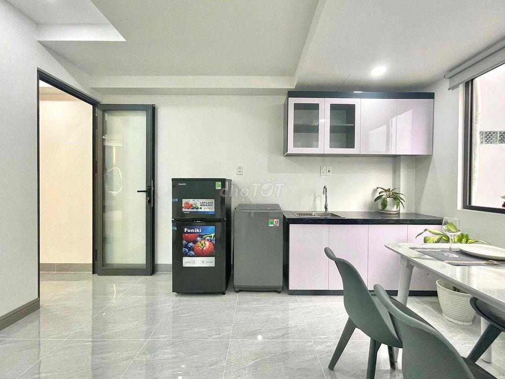 Rent the apartment. One bedroom. One living room. Full interior.