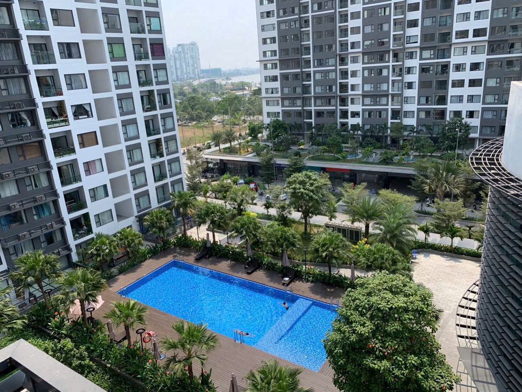 New city ENN 3 bedrooms view pool full interior rent of 22 million ath