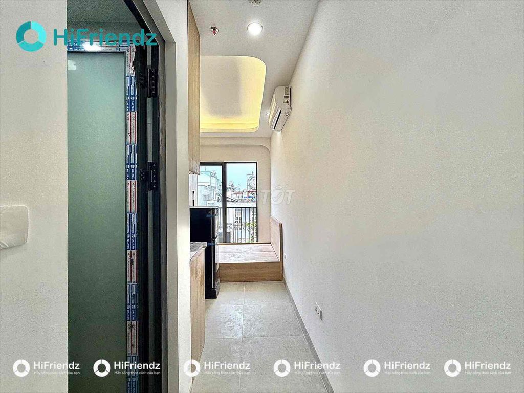 The new full-house service apartment is nearart Phan Huy Ích.