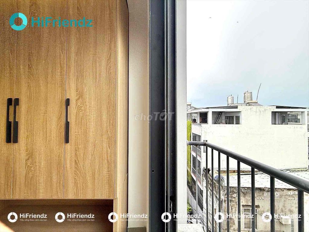 The new full-house service apartment is nearart Phan Huy Ích.