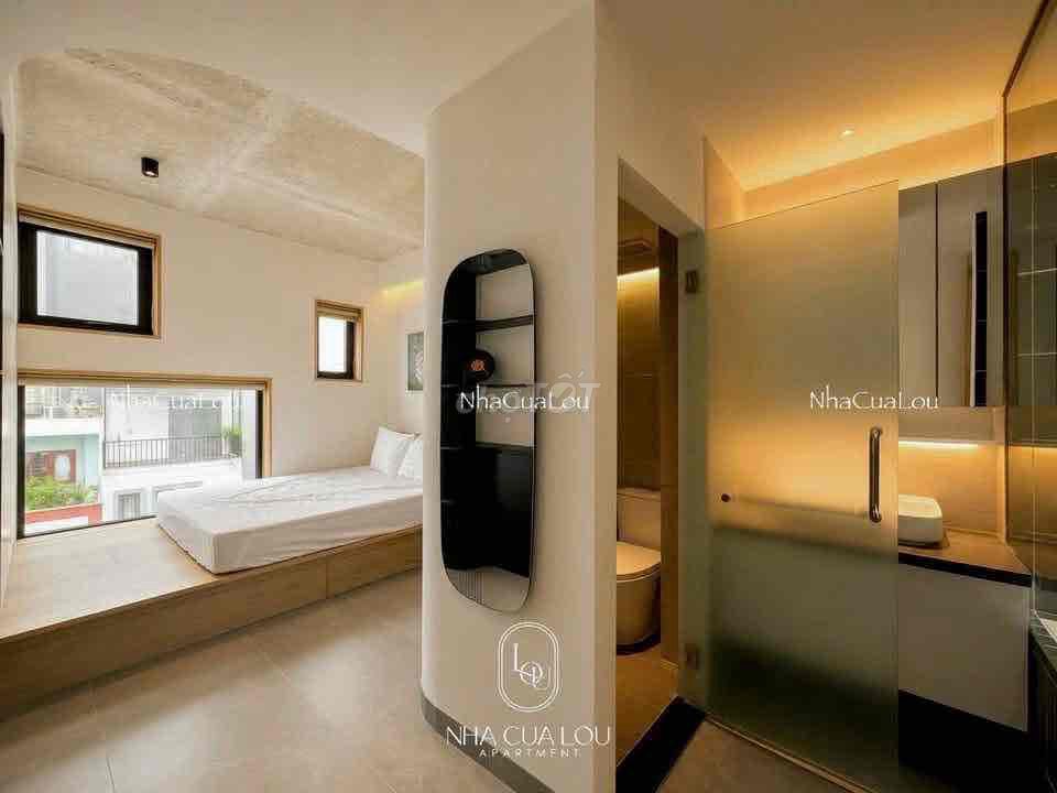 A suite of two bedrooms near the new long-talent - full interior.