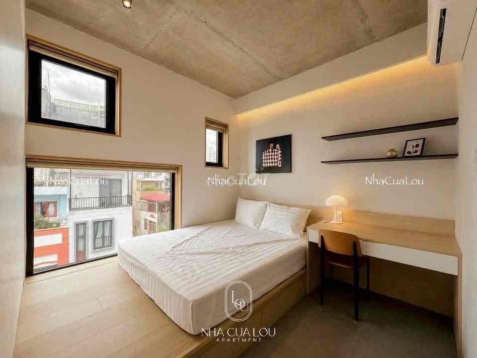 A suite of two bedrooms near the new long-talent - full interior.