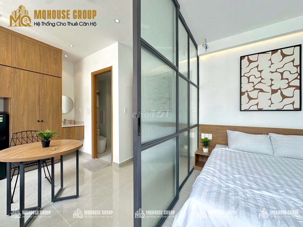 1 bedroom, Studio - Bancol right here, ALS Tân Phú 01 Full interior + washing machine