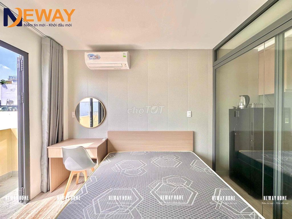 A full-class bedroom -- balcony near lotte mart, new market,