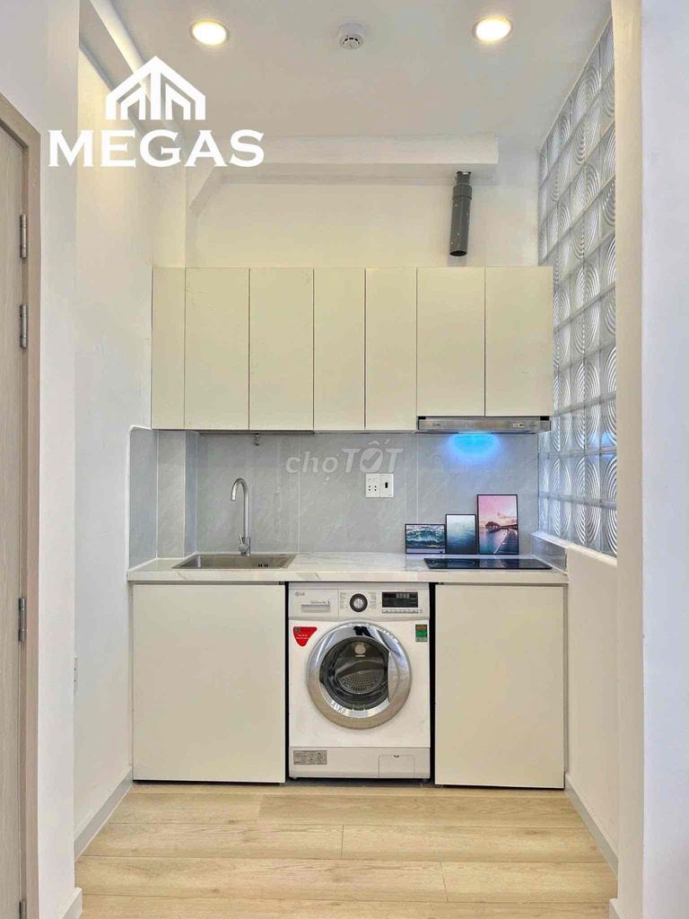 Rent the flat full interior - Private Washer Design