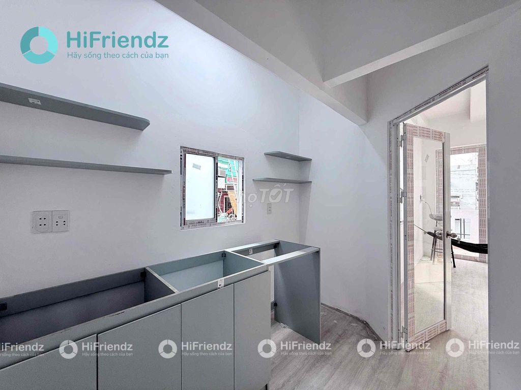 Rent Phan Xích Long-1 bedroom- new balcony-building interiors.