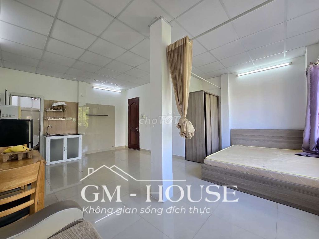 Rent the apartment 35 meters, full interior, Nguyễn Văn Thương.