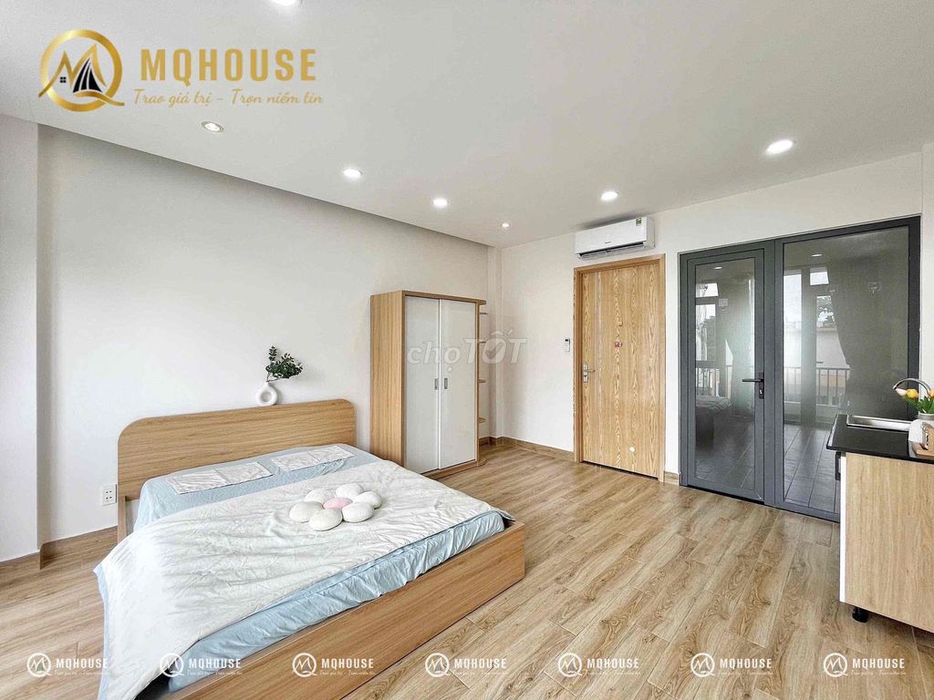 Opens the studio one bedroom, two bedrooms full interiors, end of Gò Vấp.