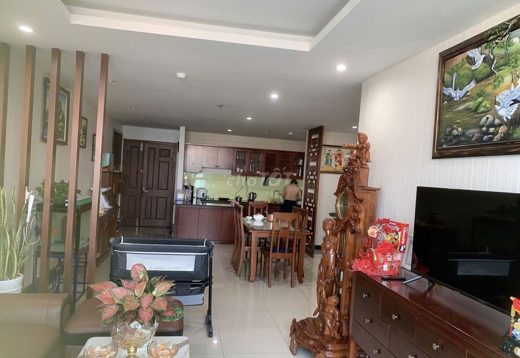 Rent the Vietcong apartment 115 meters 2 bedroom 2 toilets - Full interior - 14 million rent