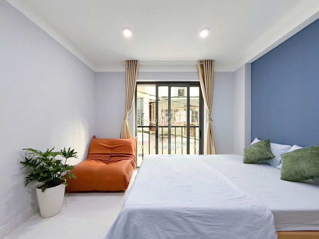 Two bedrooms. One living room, private washing machine. Tô Hiến Thành-bv 115-tt 10th.