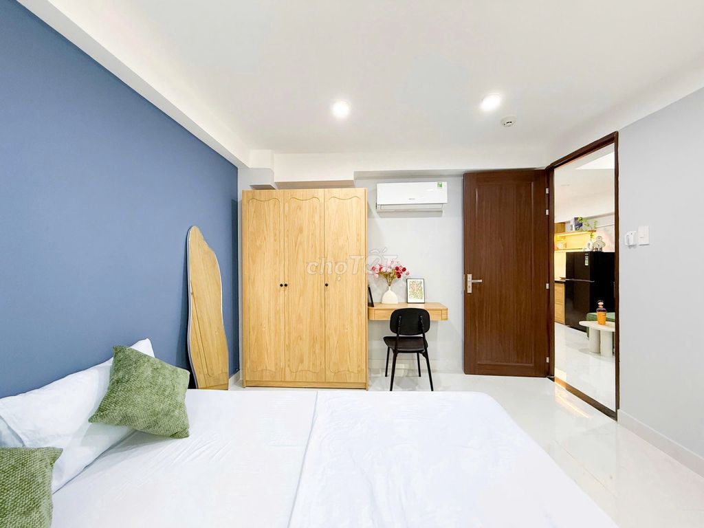Two bedrooms. One living room, private washing machine. Tô Hiến Thành-bv 115-tt 10th.