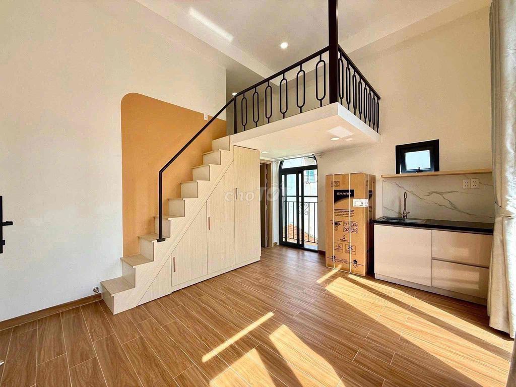 renting apartment full interior width 35 M2 near aeon Tân Phú