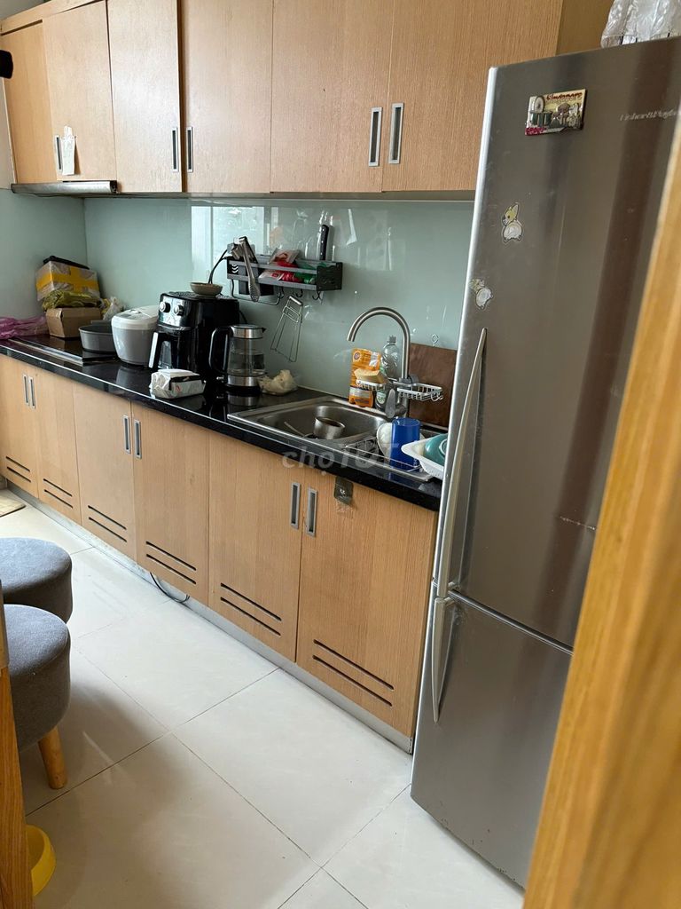 Rent the apartment. Him Lam Riverside District 7, 53 meters, one bedroom, one toilet, full interior.