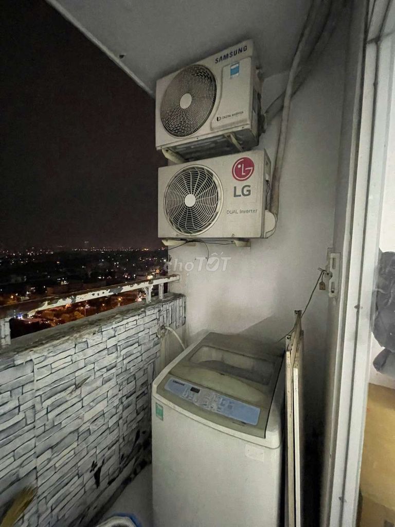 Rent Sen Hong's apartment, block C, 6.5 million/2 bedrooms, 2 toilets per52 meters full of furniture