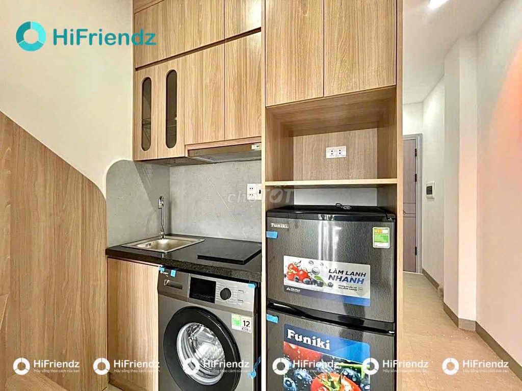 renting new rooms 100% full interior in Phan Huy Ích
