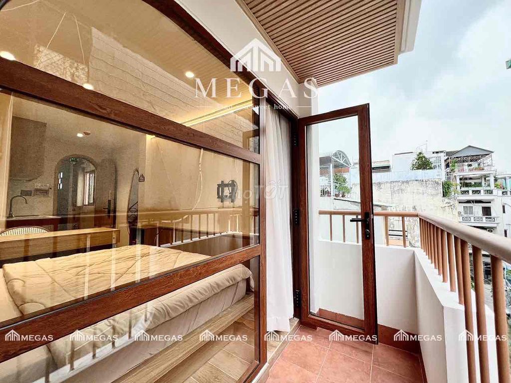 The balcony studio -- beautiful design - full new furniture 100%.