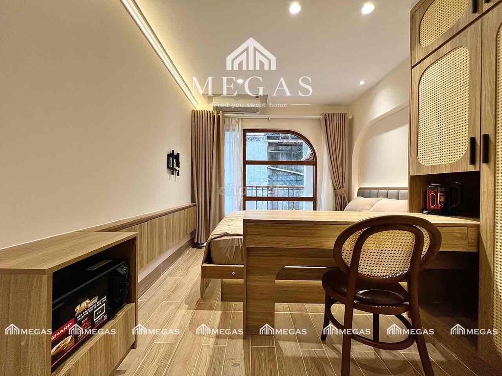 The balcony studio -- beautiful design - full new furniture 100%.