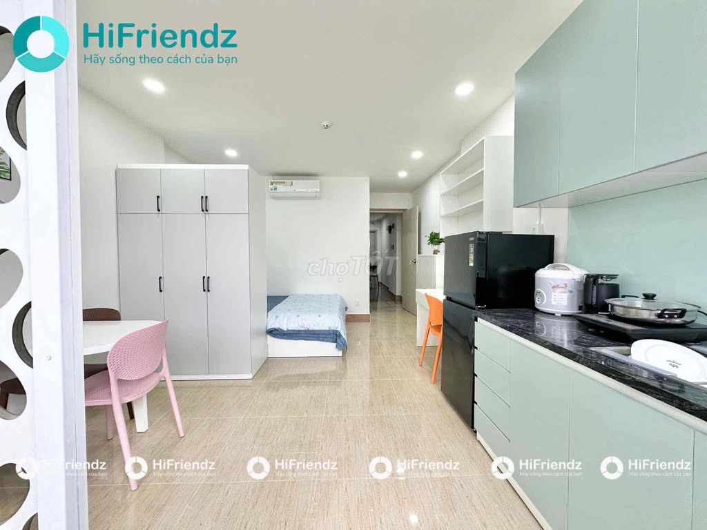 Studio Full interior right on Thủ Đức Falls