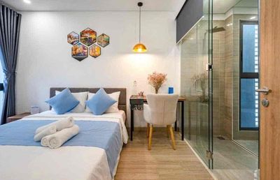 The studio apartment_The Full-Adventure House right in District 1 (Real value)