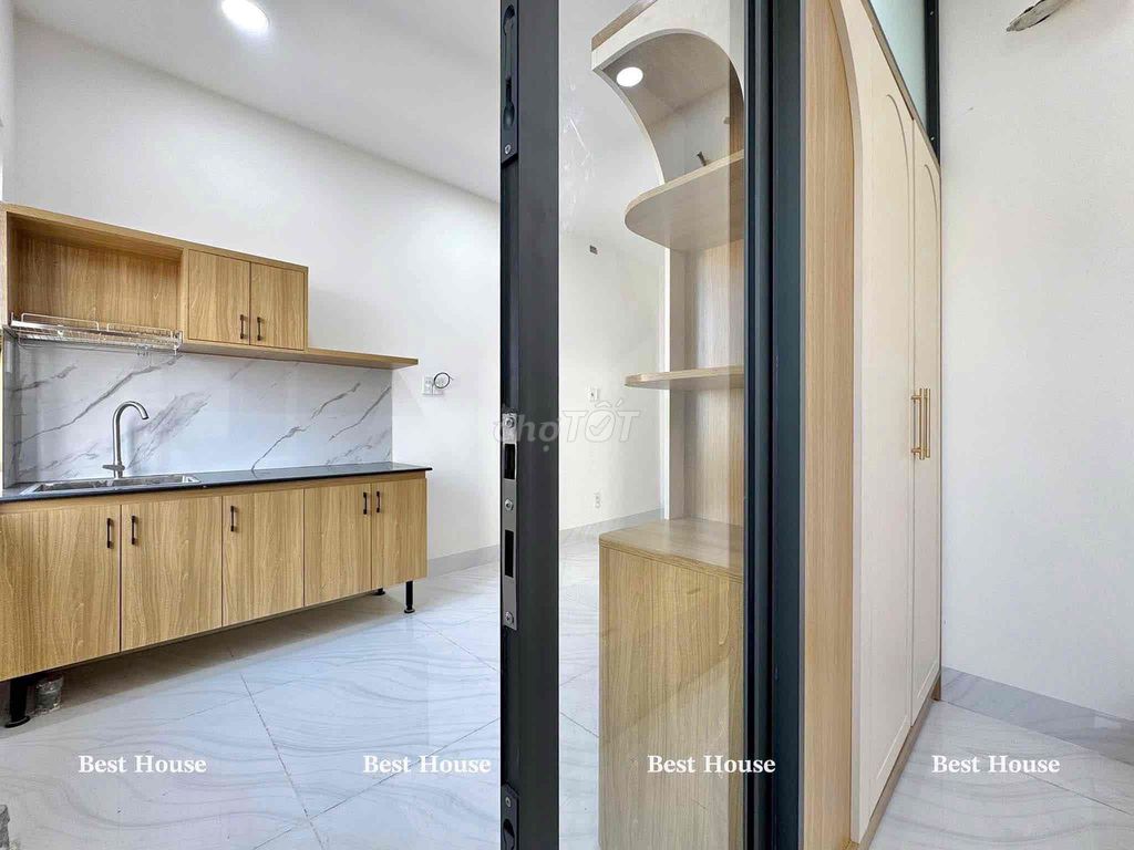 The service apartment. A new kitchen, elevator, security room in Sen.