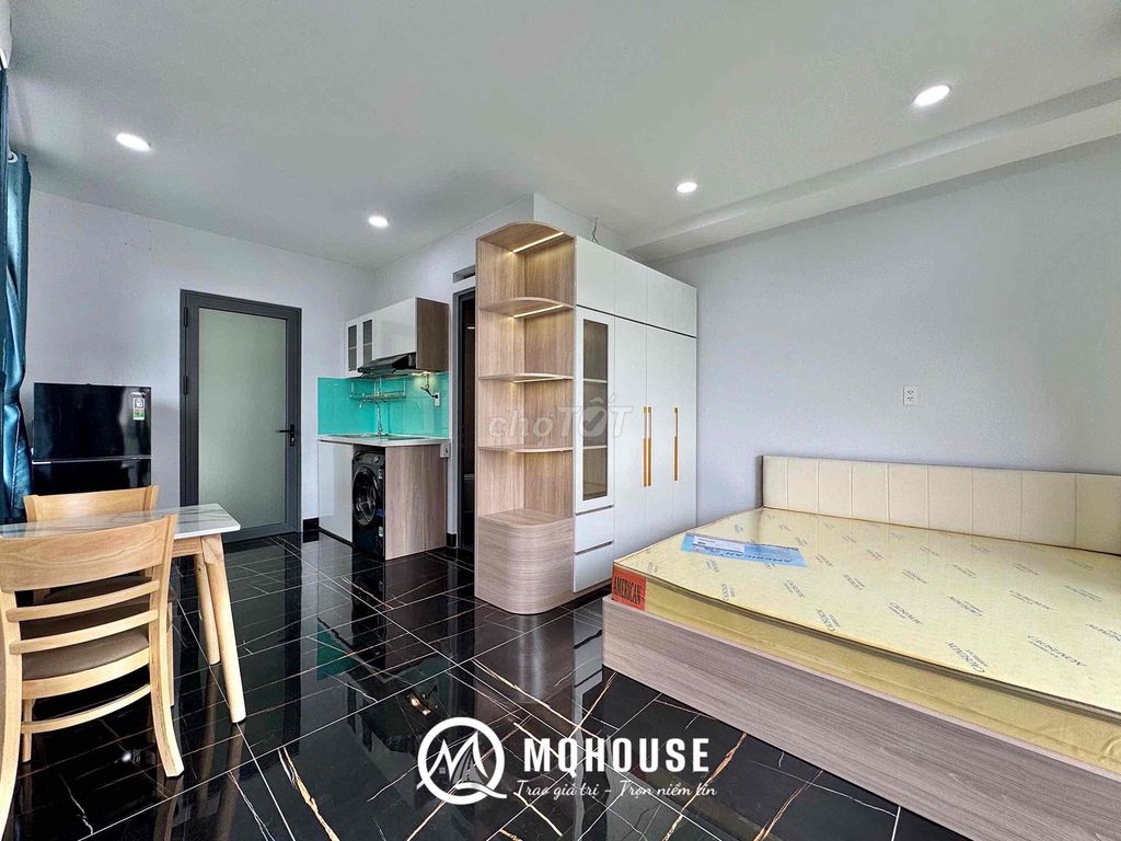 The balcony studio - full interior in the garden is Tân Phú