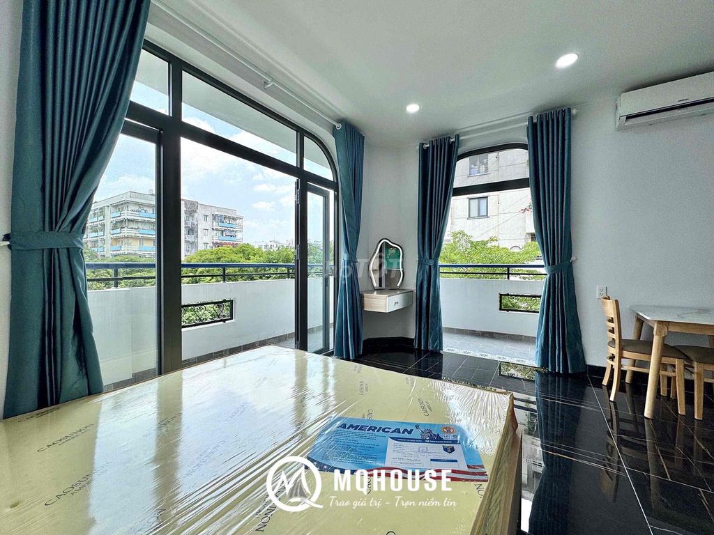 The balcony studio - full interior in the garden is Tân Phú