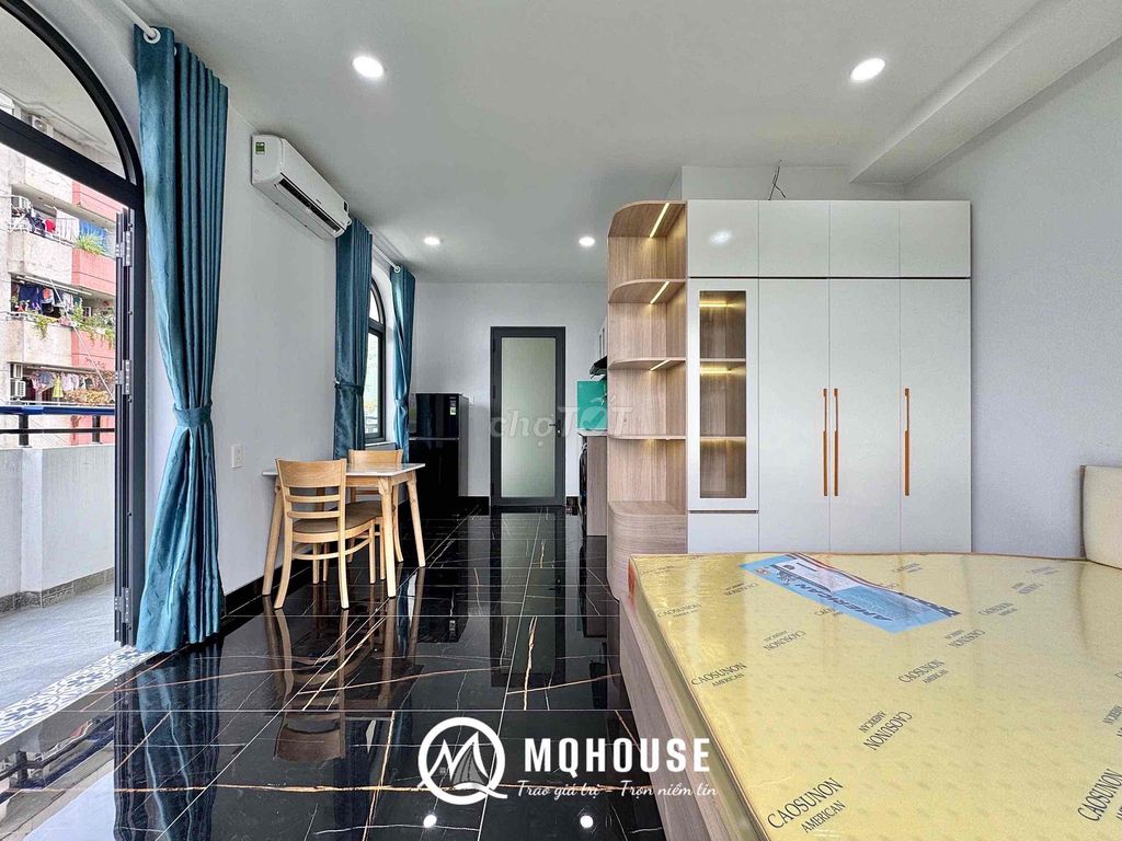 The balcony studio - full interior in the garden is Tân Phú