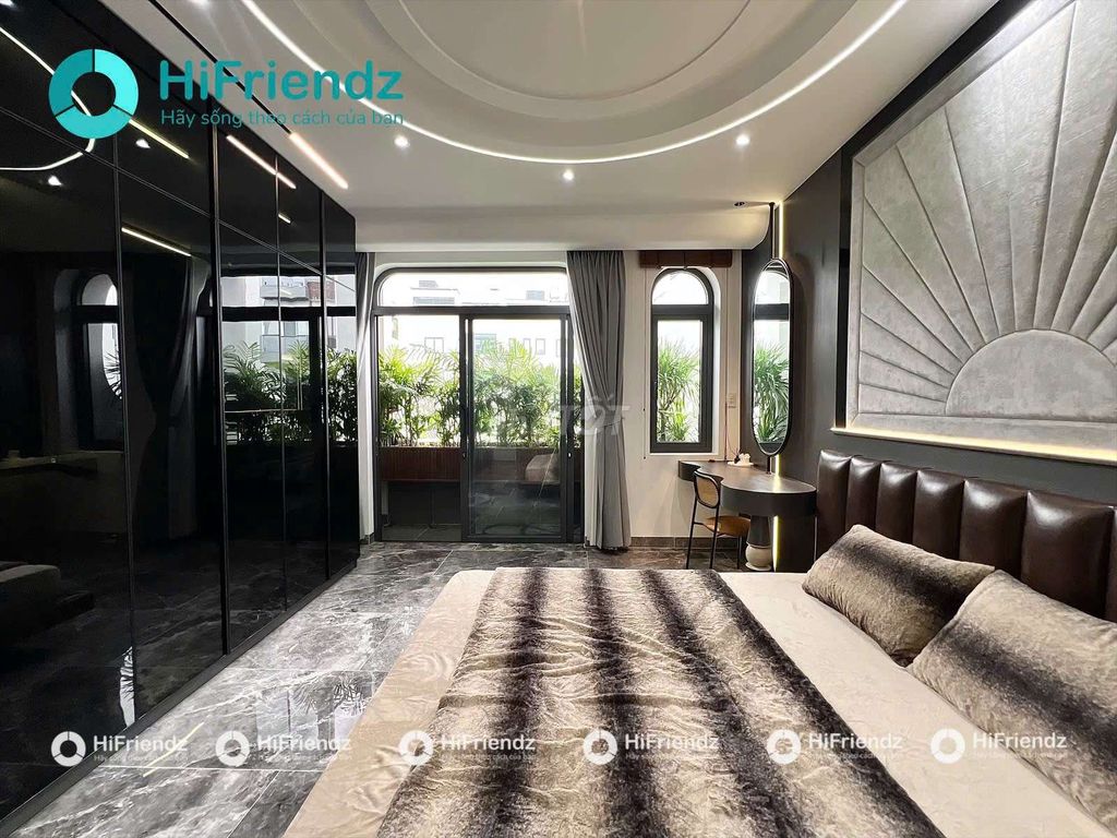 The most luxuric service apartment is right here in art Phan Huy Ích software park
