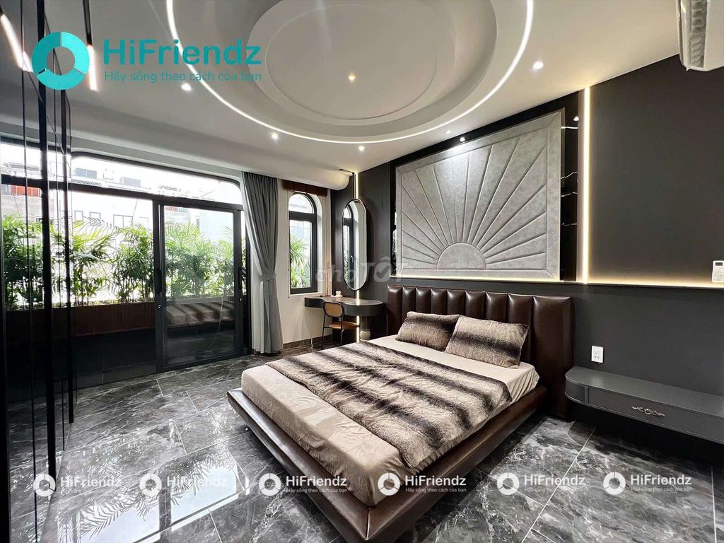 The most luxuric service apartment is right here in art Phan Huy Ích software park