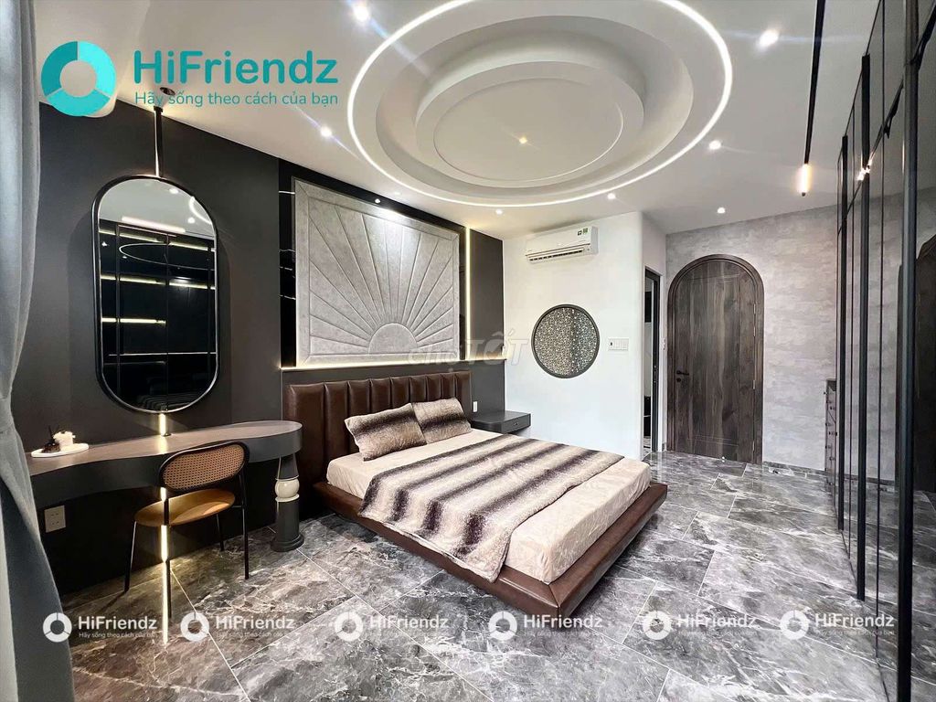 The most luxuric service apartment is right here in art Phan Huy Ích software park