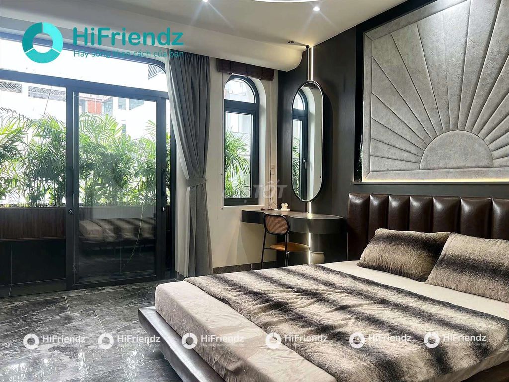 The most luxuric service apartment is right here in art Phan Huy Ích software park
