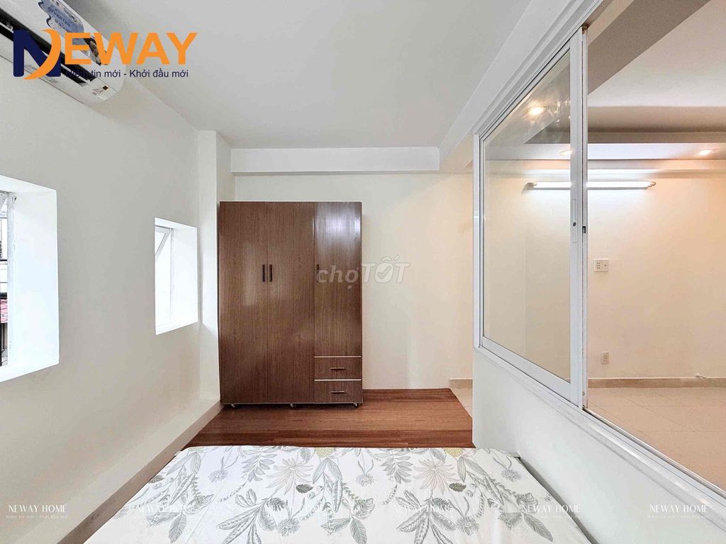 The apartment is empty. One bedroom - break open the window - near aeon Tân Phú