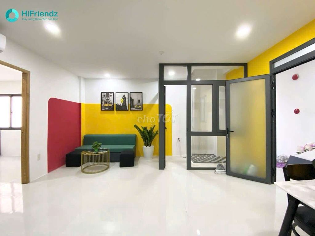 Rent apartment 2 bedrooms - open window - full interior