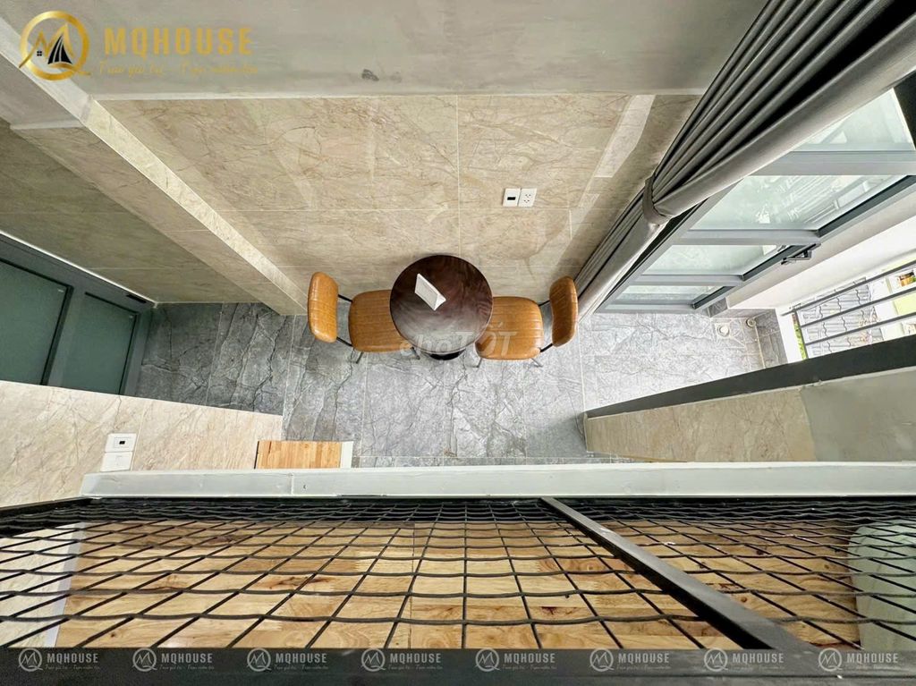 Dupix Dupex Office 30 meters2, sky windows, Gò Dầu, Full interior, from 4.8 million.