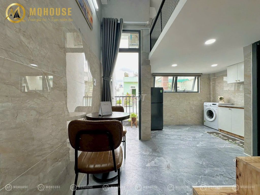 Dupix Dupex Office 30 meters2, sky windows, Gò Dầu, Full interior, from 4.8 million.