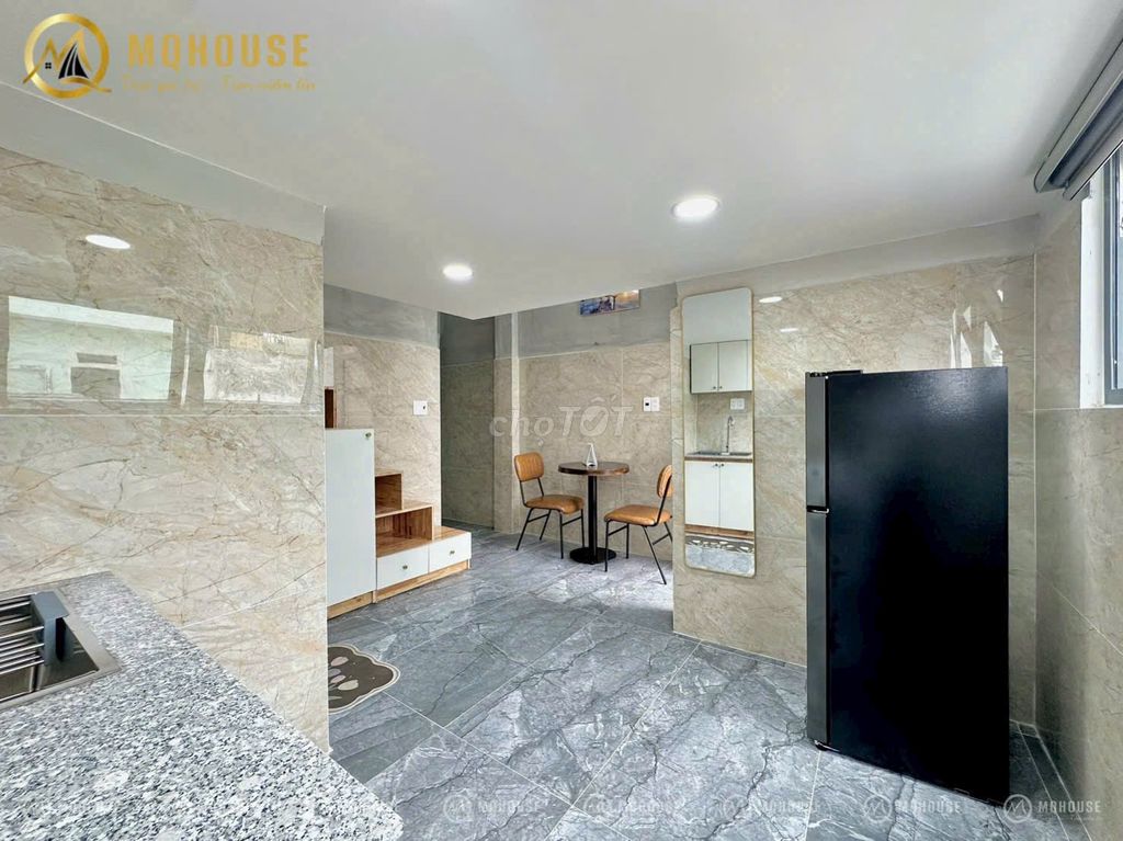 Dupix Dupex Office 30 meters2, sky windows, Gò Dầu, Full interior, from 4.8 million.