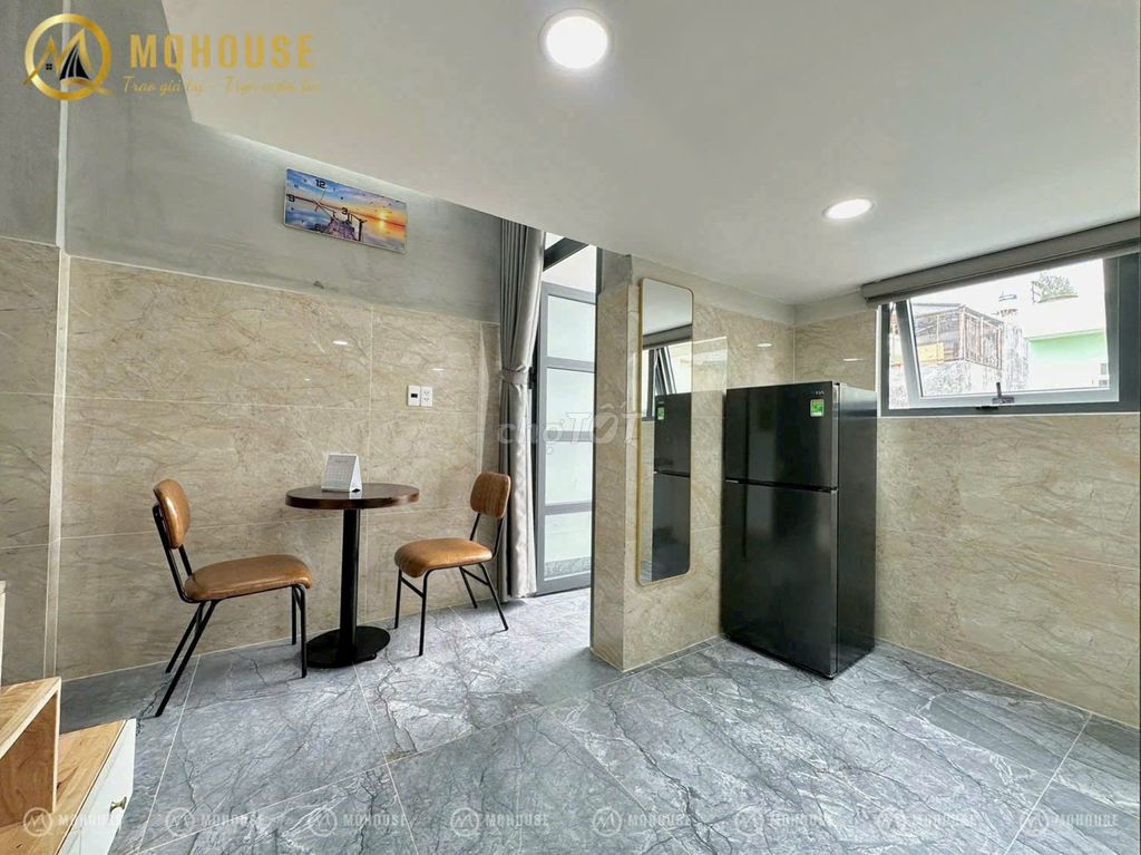 Dupix Dupex Office 30 meters2, sky windows, Gò Dầu, Full interior, from 4.8 million.