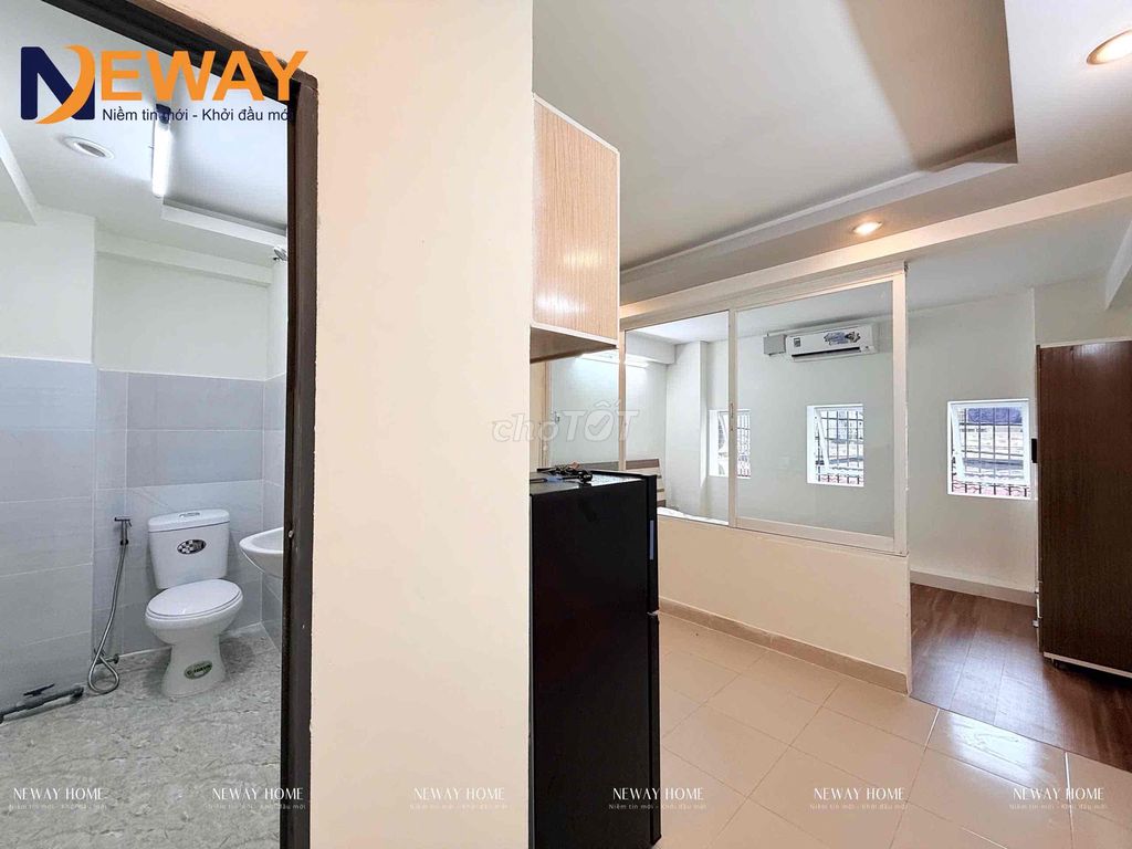 The mini apartment. The new fancy kitchen room is built in Lê Trọng Tấn.