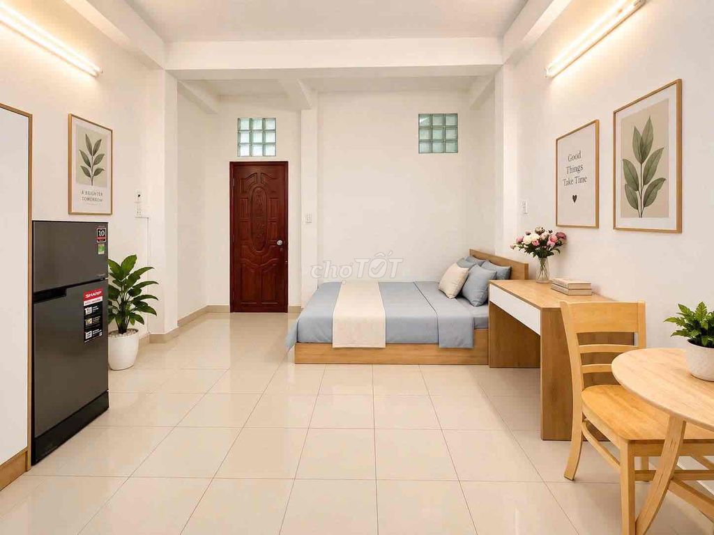 Rent studio full interior at cmt8 District 3