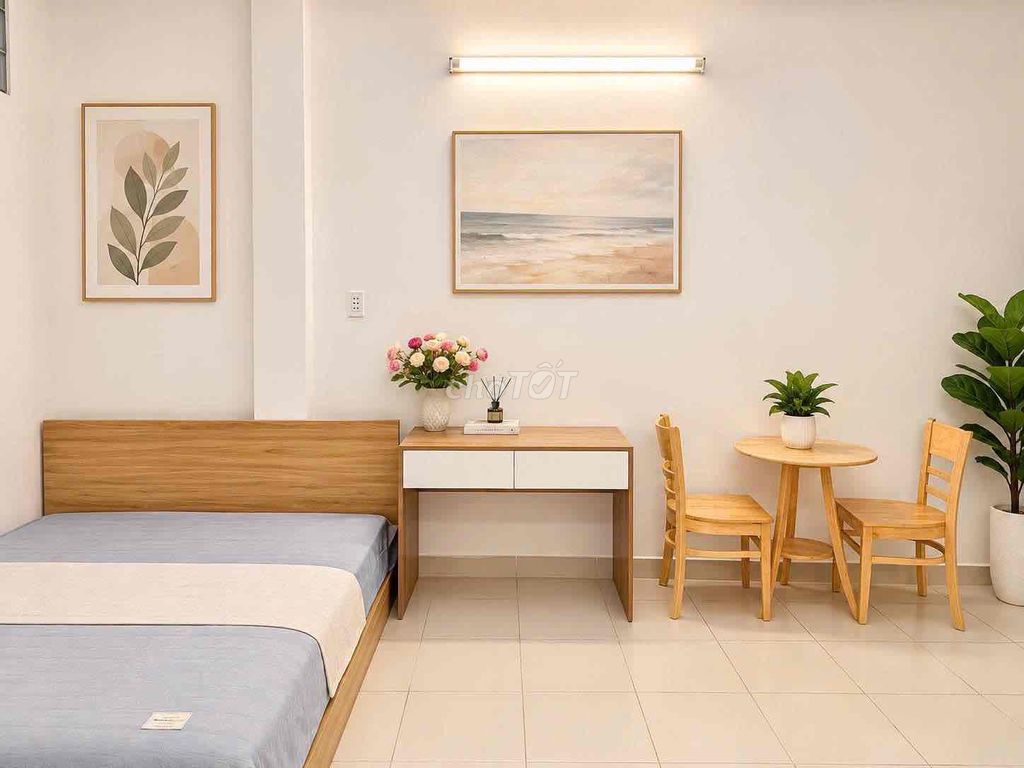 Rent studio full interior at cmt8 District 3