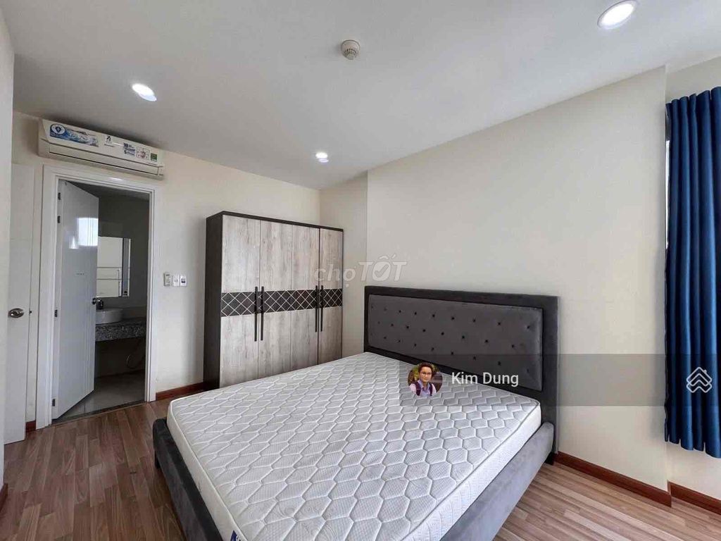 Rent apartment 72 m2 2 bedroom 2 Diamond Riverside toilets at 10.5 million a month.