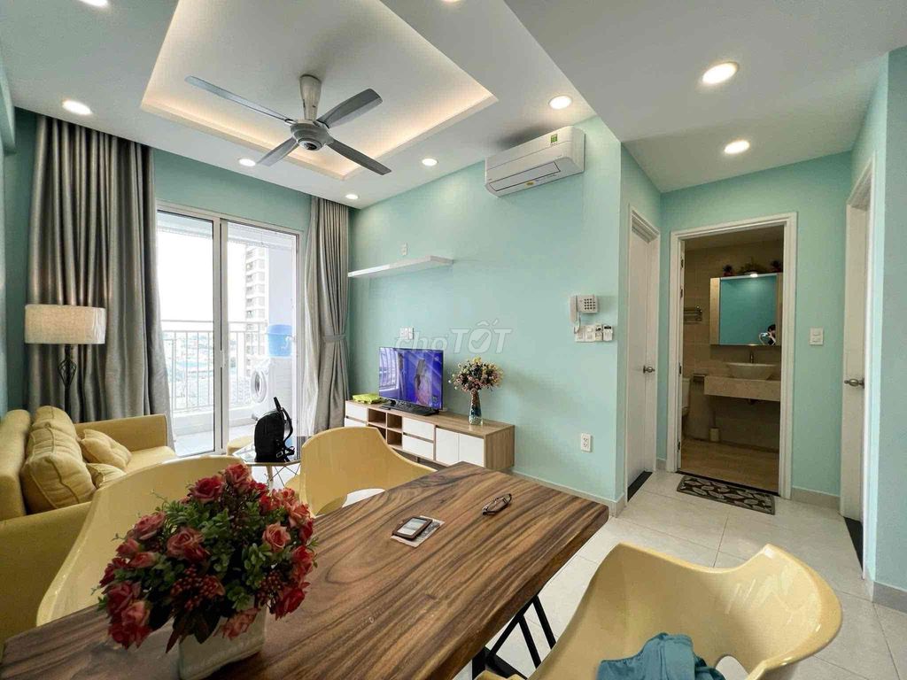 Room one bedroom. A bathroom. The Botanica apartment. KTTS 2 Tân Bình