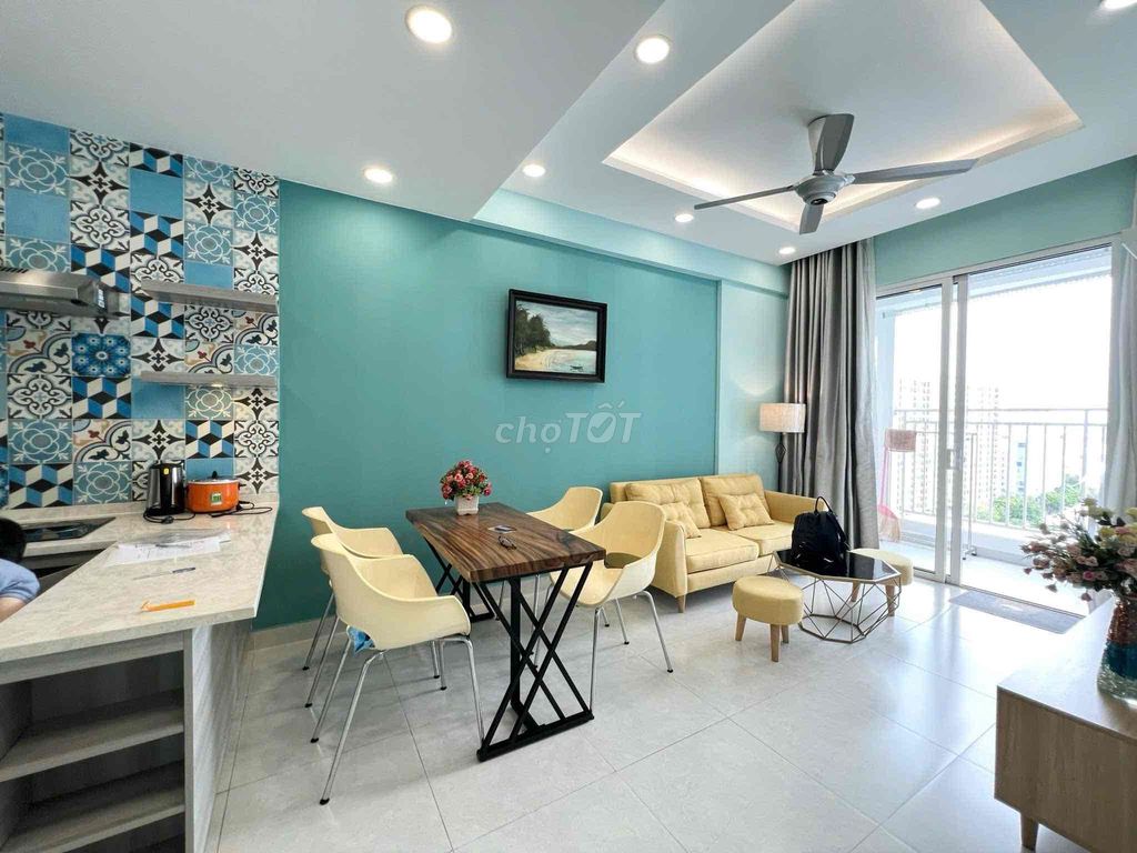Room one bedroom. A bathroom. The Botanica apartment. KTTS 2 Tân Bình