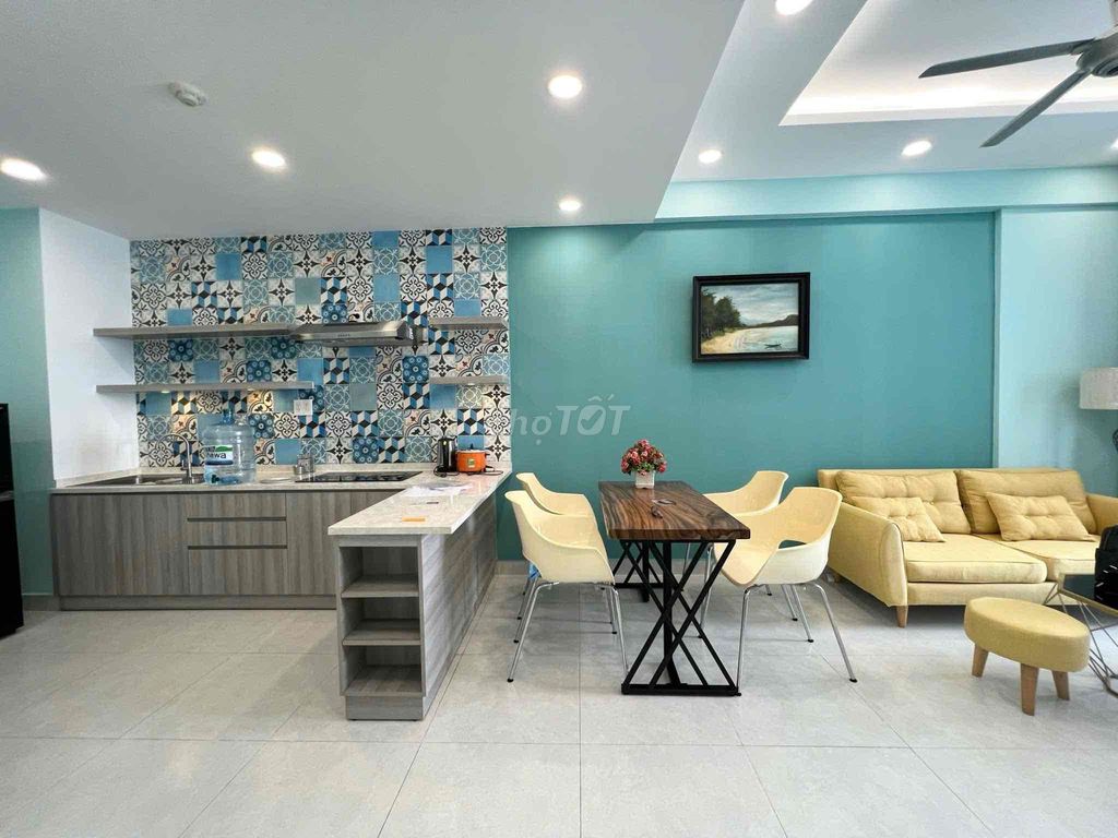 Room one bedroom. A bathroom. The Botanica apartment. KTTS 2 Tân Bình
