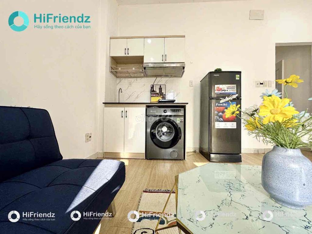 The 2st apartment is full of furniture.