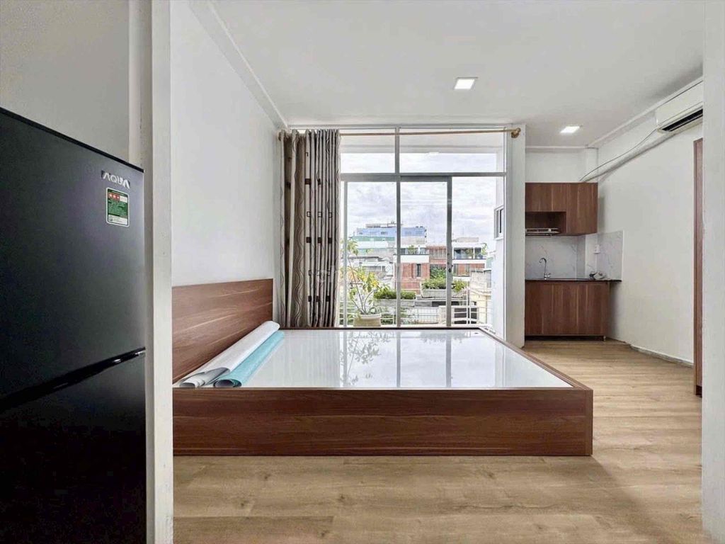 A studio suite full of balconies 10 near the University of Constitution, Lotus