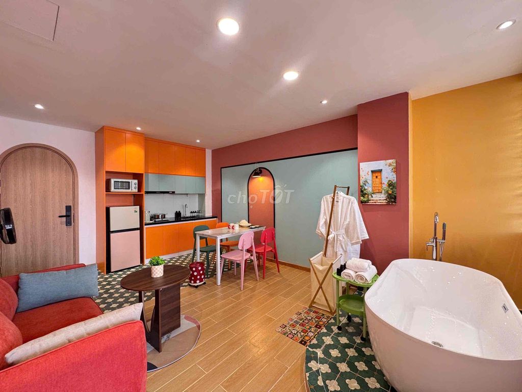 Get out of here! apartment 1 bedroom - kitchen split balcony - full high-end furniture