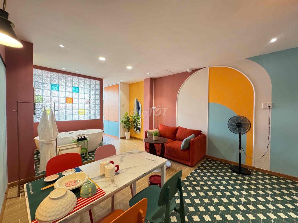 Get out of here! apartment 1 bedroom - kitchen split balcony - full high-end furniture