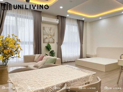 renting a studio apartment / a luxury high-end interior bedroom