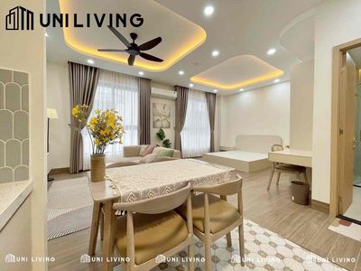 renting a studio apartment / a luxury high-end interior bedroom